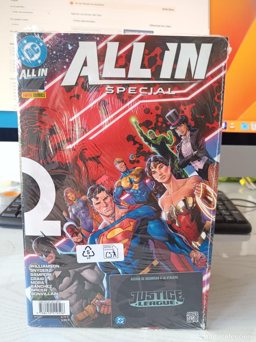 Comics: ALL IN SPECIAL NUMERO 60 PANINI - PRECINTADO DC COMICS - NUEVO