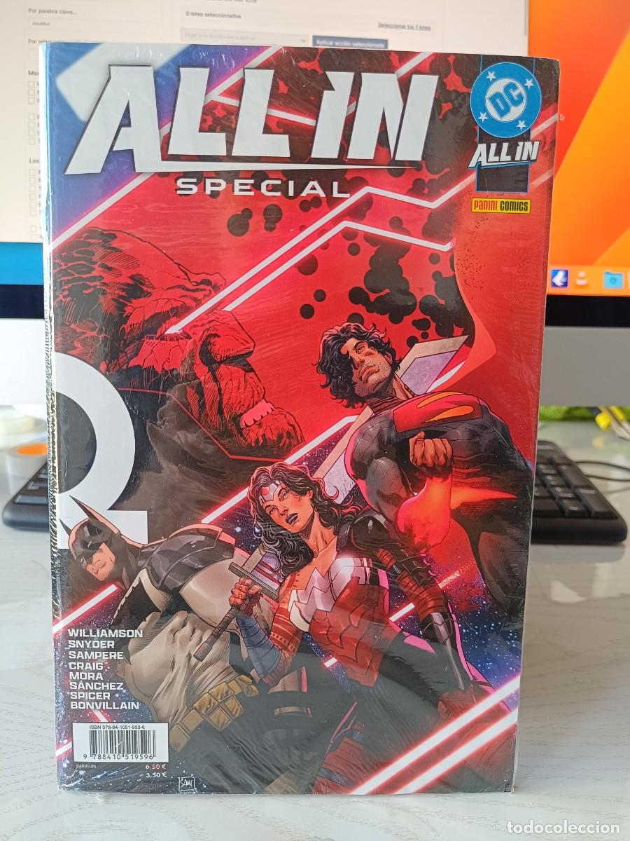 C&oacute;mics: ALL IN SPECIAL NUMERO 60 PANINI - PRECINTADO DC COMICS - NUEVO - Foto 2
