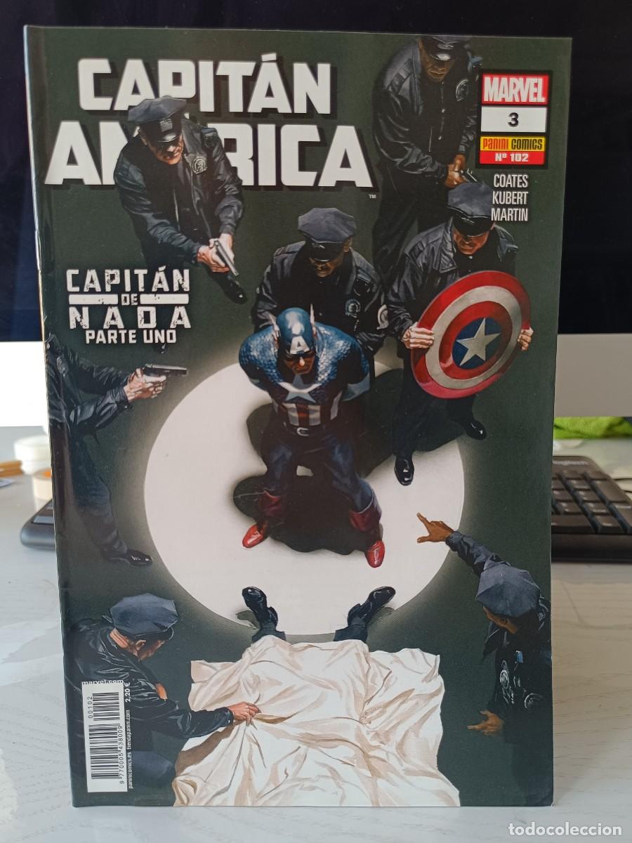 C&oacute;mics: CAPITAN AMERICA NUMERO 102 / 3 PANINI MARVEL - Foto 1