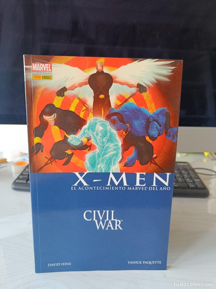 Comics: X-MEN CIVIL WAR TOMO &Uacute;NICO R&Uacute;STICA PANINI MARVEL