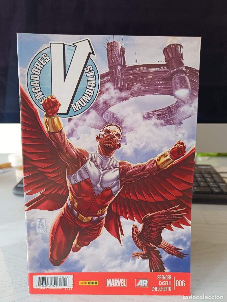 C&oacute;mics: VENGADORES MUNDIALES NUMERO 6 PANINI MARVEL
