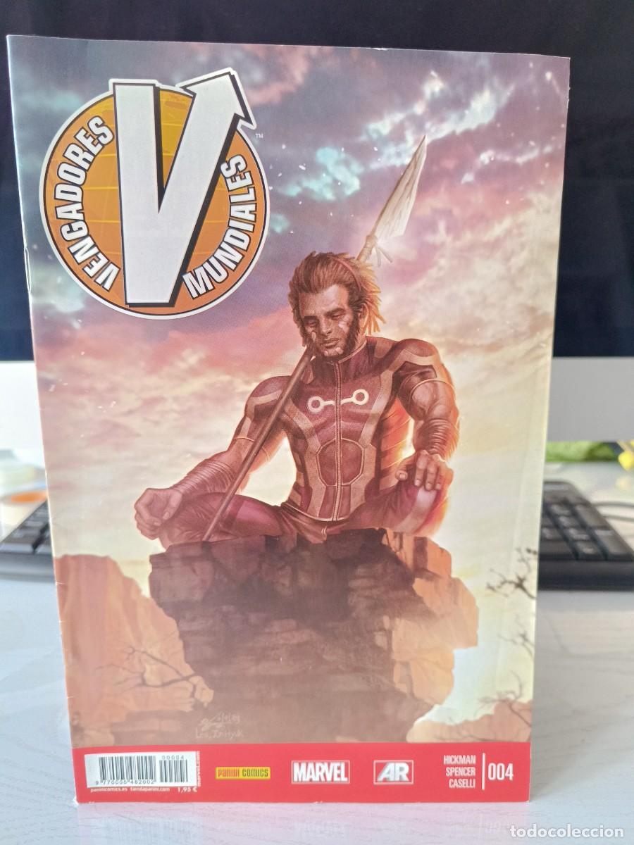 C&oacute;mics: VENGADORES MUNDIALES NUMERO 4 PANINI MARVEL