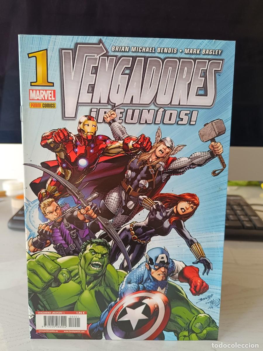 C&oacute;mics: VENGADORES &iexcl;REUNIOS! NUMERO 1 PANINI MARVEL
