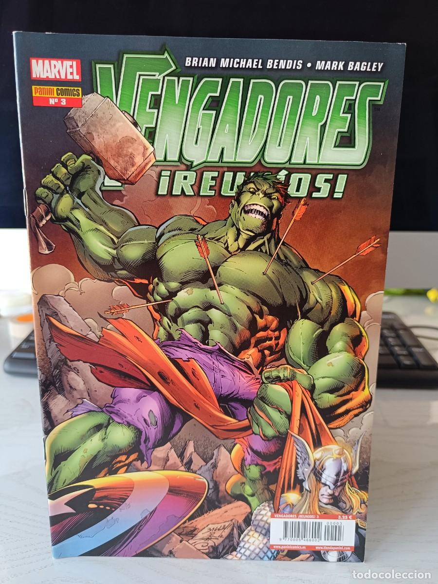C&oacute;mics: VENGADORES &iexcl;REUNIOS! NUMERO 3 PANINI MARVEL - Foto 1