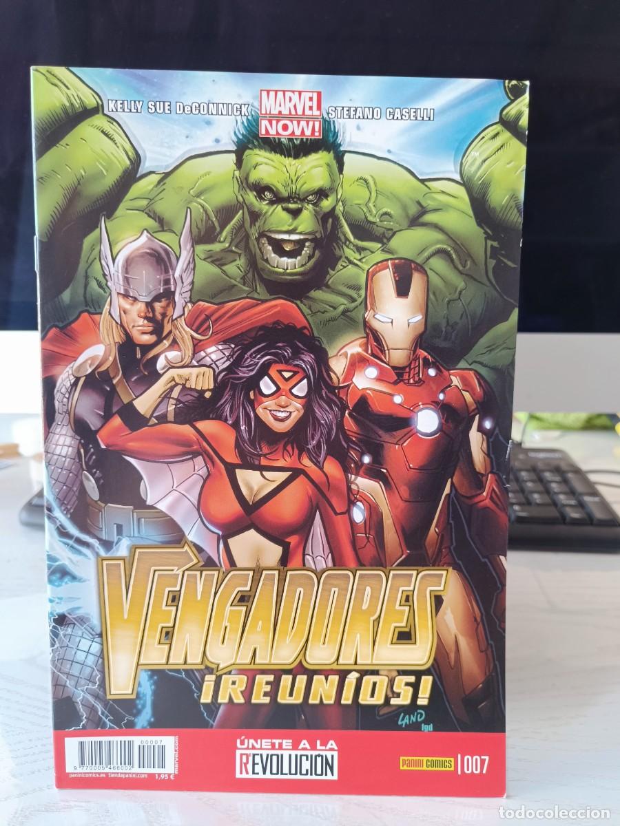 C&oacute;mics: VENGADORES &iexcl;REUNIOS! NUMERO 7 PANINI MARVEL - Foto 1
