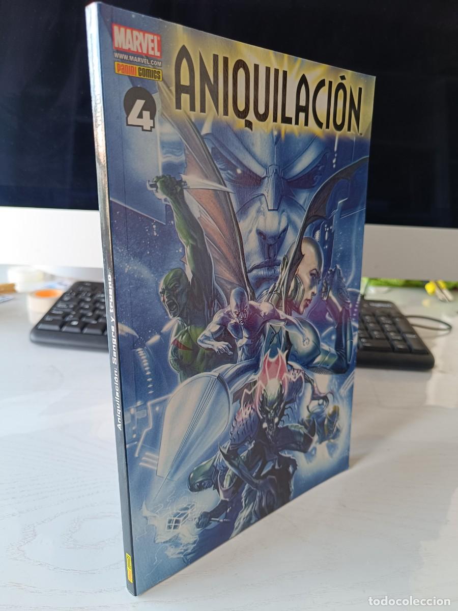 Comics: ANIQUILACION SANGRE Y TRUENO NUMERO 4 PANINI MARVEL