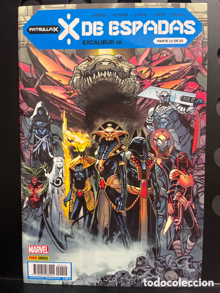 C&oacute;mics: EXCALIBUR N.10 PATRULLA X : X DE ESPADAS N.11 y 12 ( 2020/2022 )