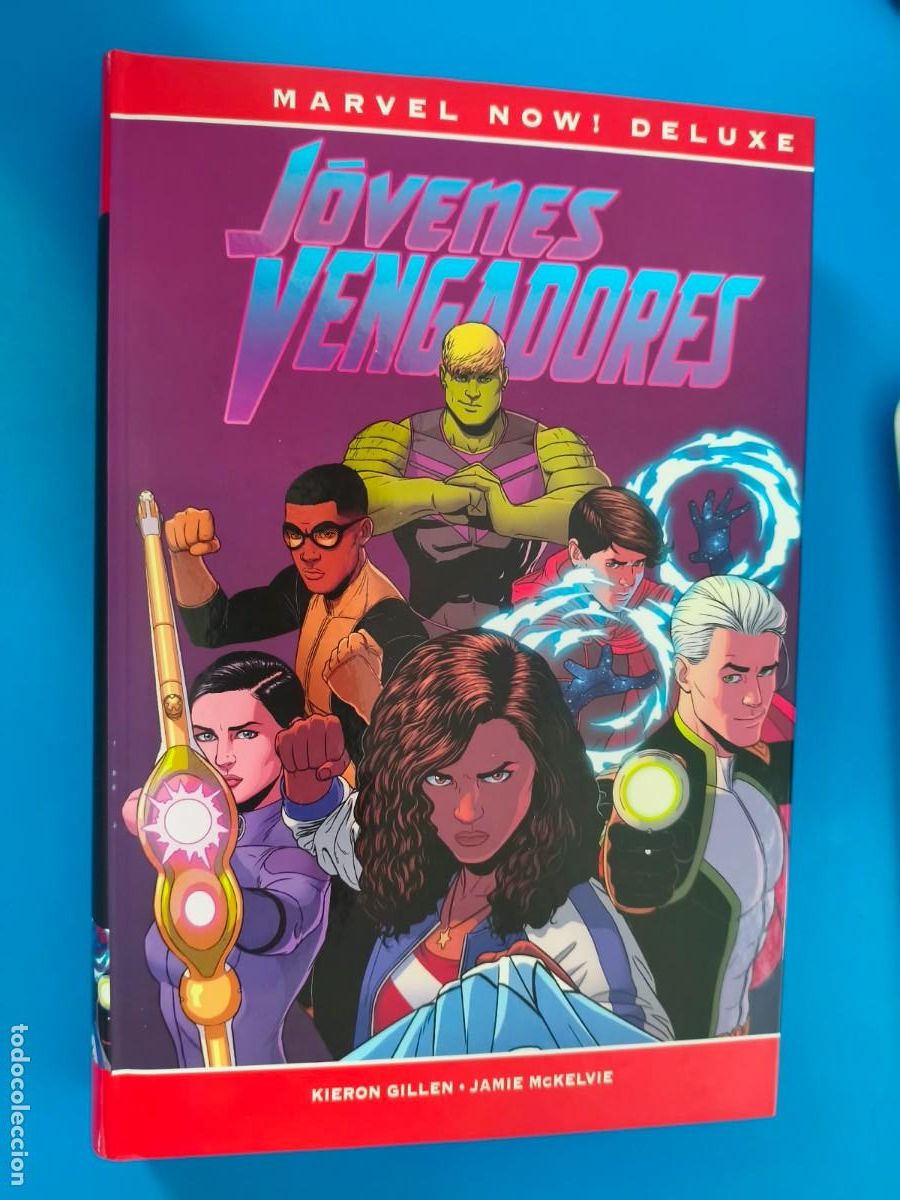 Comics: J&oacute;venes Vengadores de Gillen y McKelvie. Marvel Now! Deluxe Panini