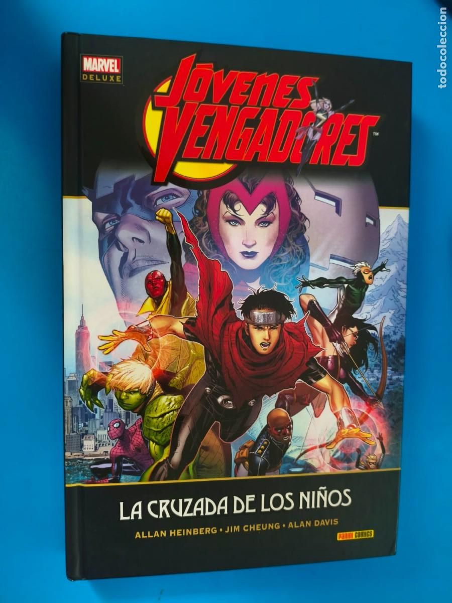 Comics: J&oacute;venes Vengadores. Marvel Deluxe 3 La cruzada de los ni&ntilde;os Panini Cheung Davis Heingberg Copipel