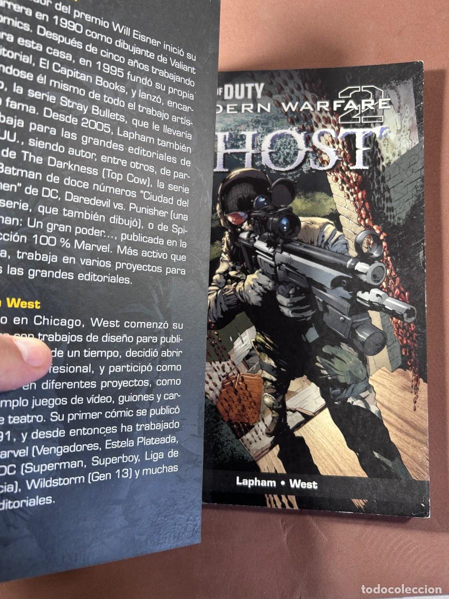 C&oacute;mics: CALL OF DUTY MODERN WARFARE 2 GHOST - PANINI - Foto 2
