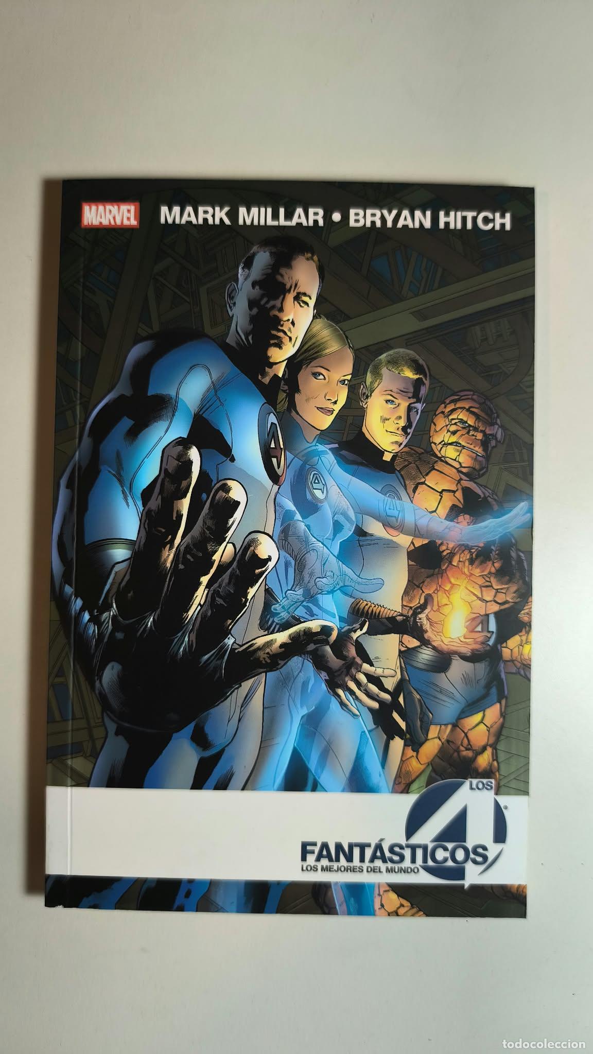 Comics: MARVEL ESSENTIALS: LOS 4 FANT&Aacute;STICOS DE MARK MILLAR Y BRYAN HITCH 01 (DE 2). PANINI, 2025.