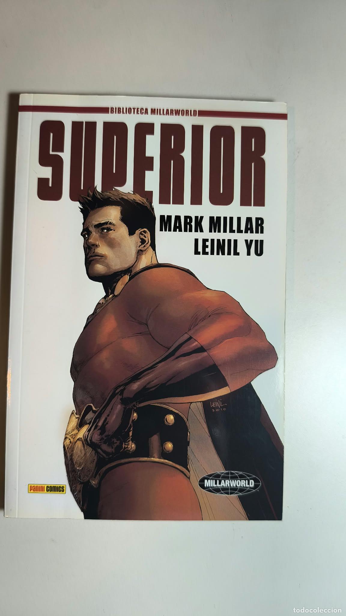 Comics: SUPERIOR. MARK MILLAR. BIBLIOTECA MILLARWORLD. PANINI.