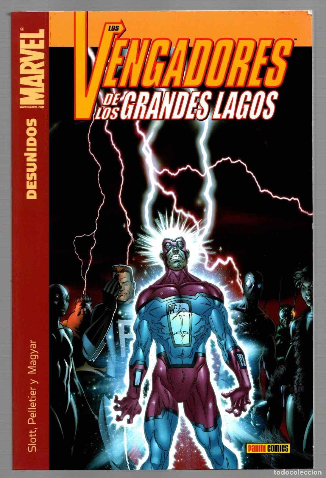 Comics: LOS VENGADORES DE LOS GRANDES LAGOS. DESUNIDOS. PANINI 2007
