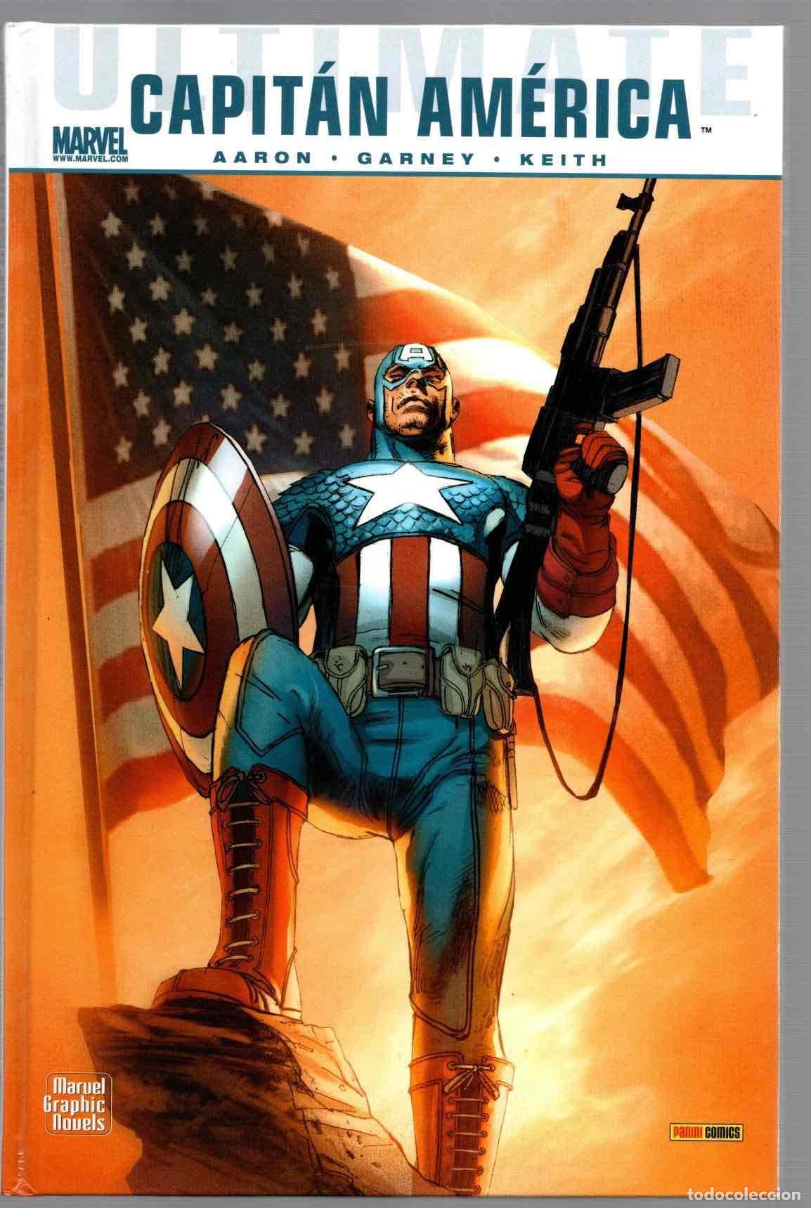 Comics: ULTIMATE CAPITAN AMERICA. AARON, GARNEY, KEITH. PANINI 2012