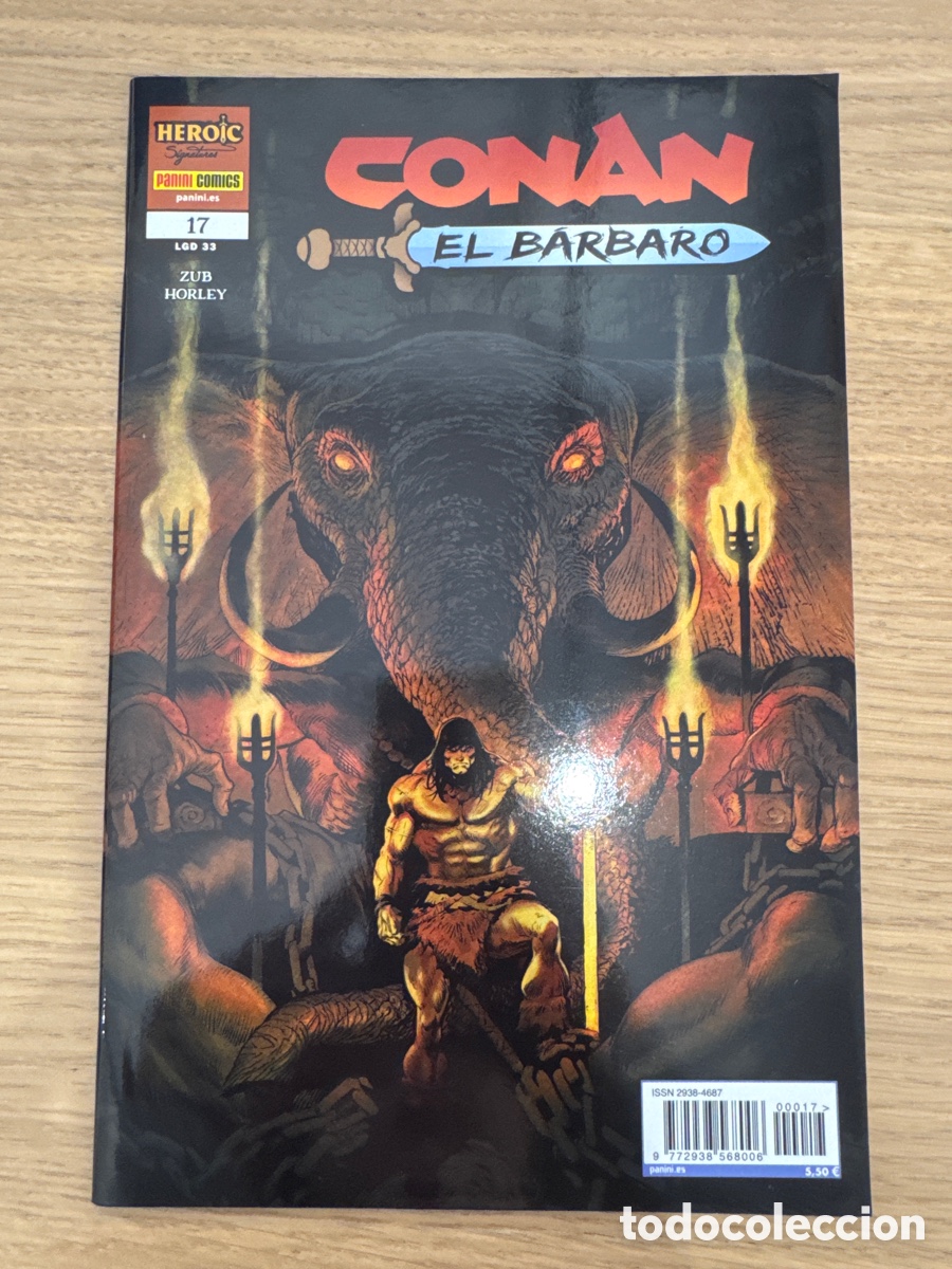 Comics: Conan El B&aacute;rbaro 17 / 33 (Grapa) - Zub, Horley - Panini / Marvel