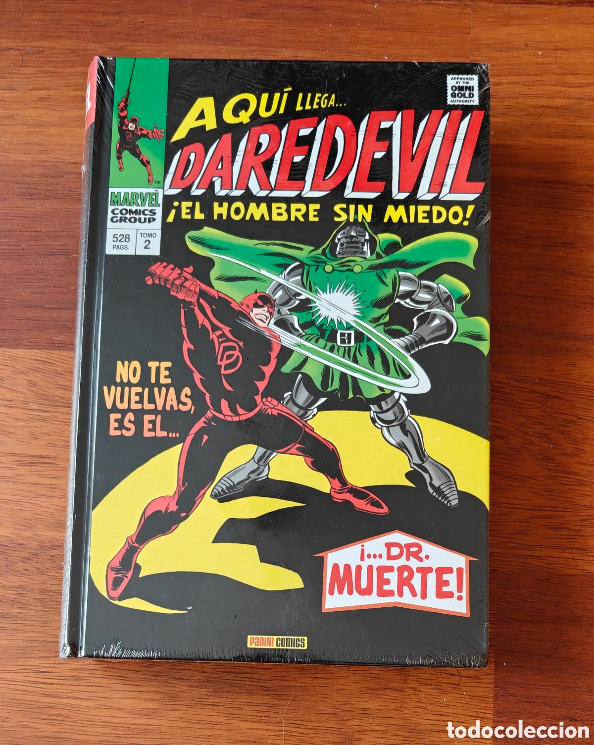 Comics: Precintado. Omnigold Marvel Gold Daredevil. La prisi&oacute;n viviente. Tomo 2.