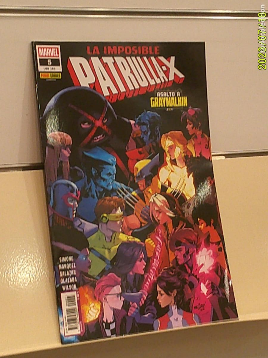 Comics: LA IMPOSIBLE PATRULLA-X N&ordm; 5-163 MARVEL - PANINI