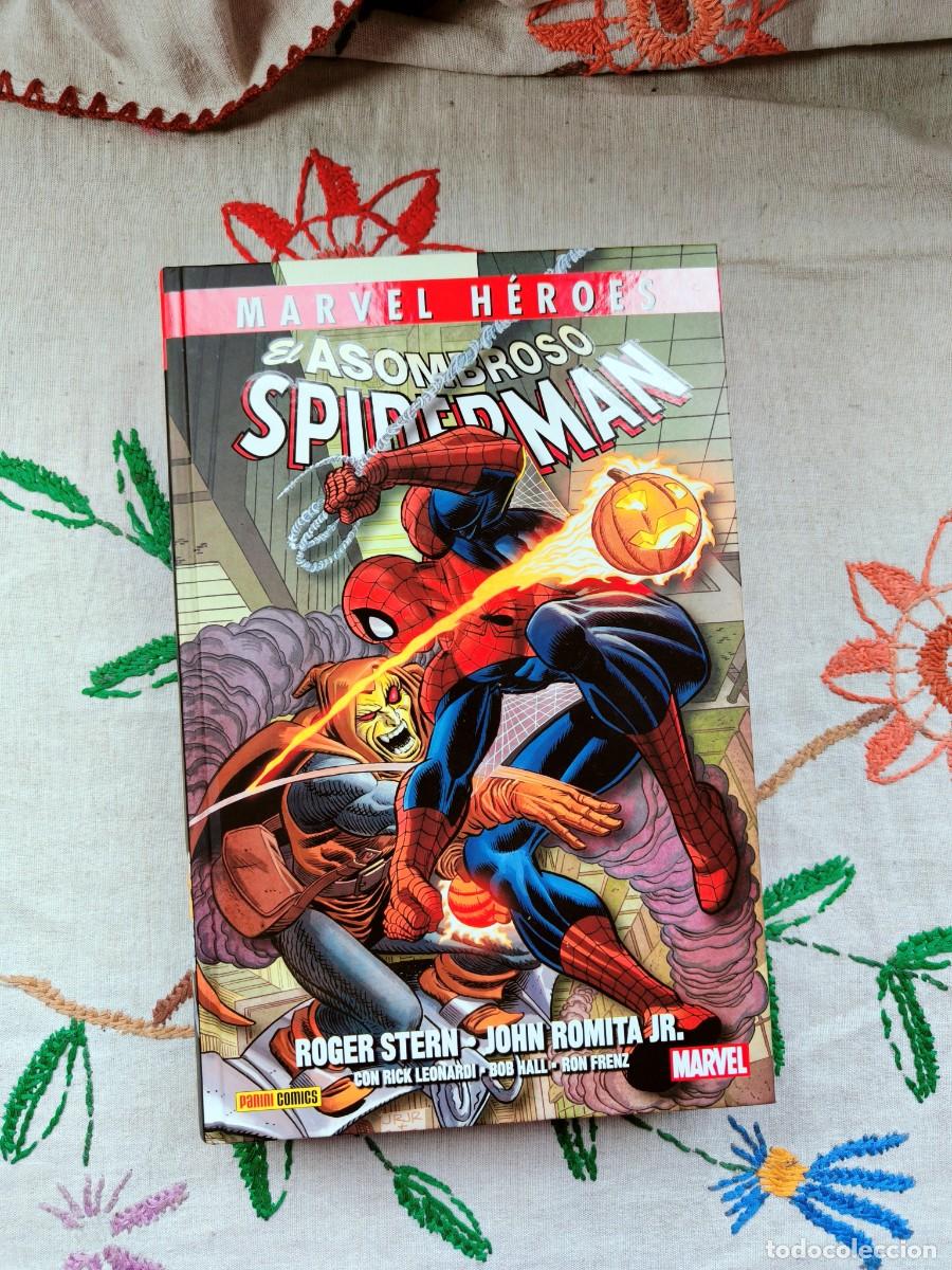 Comics: El Asombroso Spiderman de Roger Stern y John Romita Jr. Marvel Hero&eacute;s. Panini.