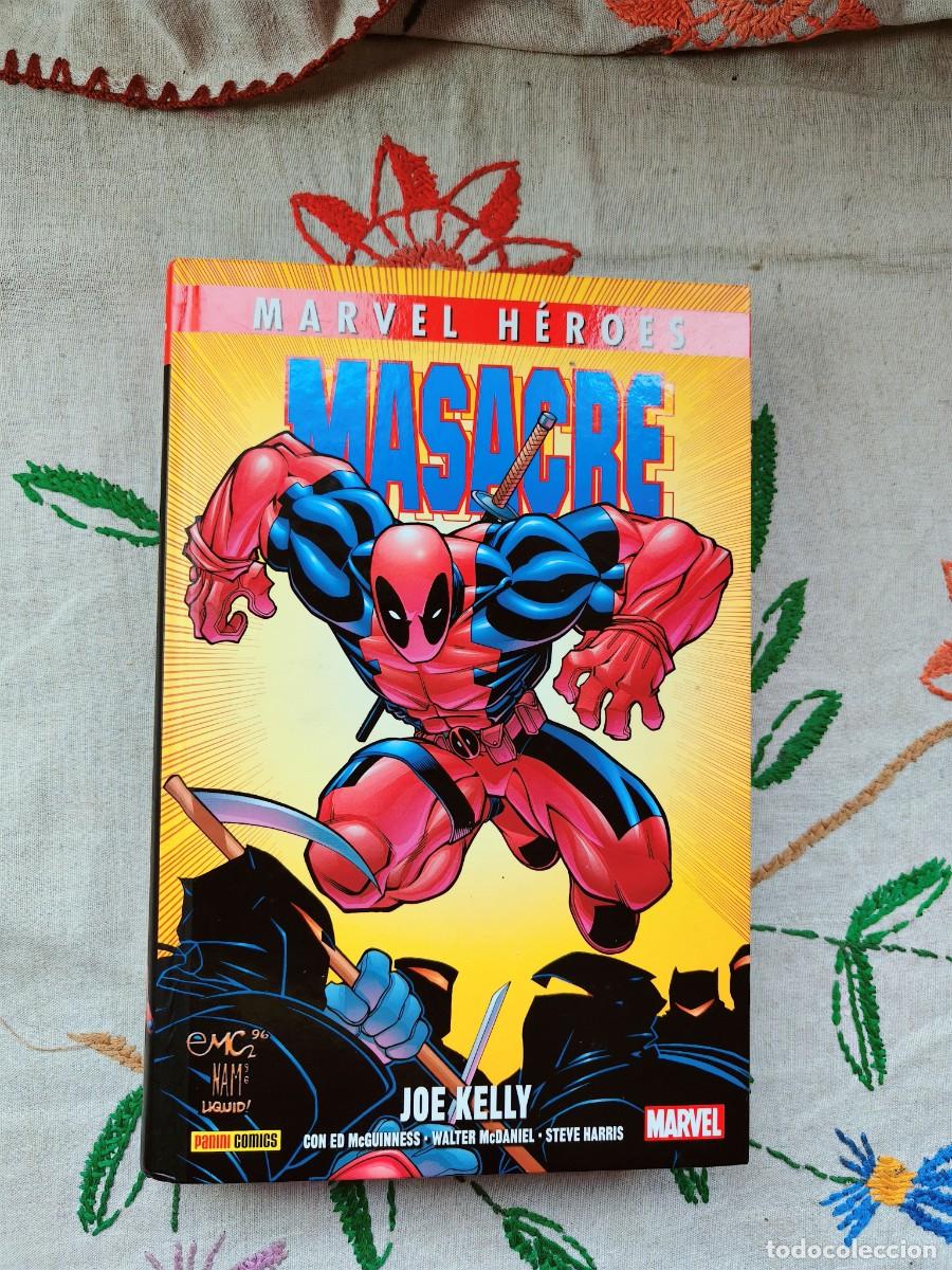 C&oacute;mics: Masacre. Marvel H&eacute;roes, Tomo 1. Joe kelly. Panini.