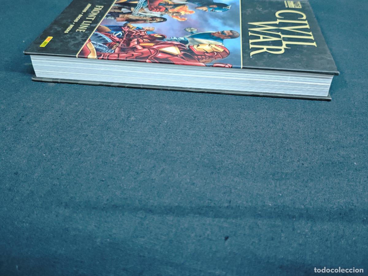 C&oacute;mics: MARVEL DELUXE - CIVIL WAR - FRONT LINE - PANINI - - Foto 4