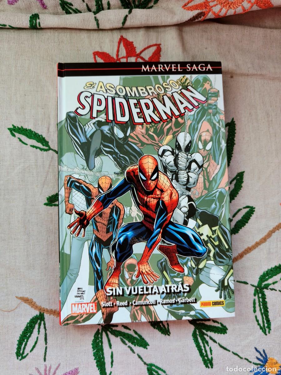 Comics: El Asombroso Spiderman 37. Sin vuelta atr&aacute;s. Waid. Marvel Saga. Panini.