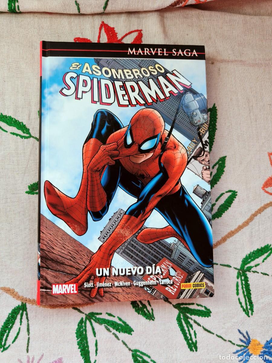Comics: El Asombroso Spiderman 14. Un nuevo d&iacute;a. Waid. Marvel Saga. Panini.