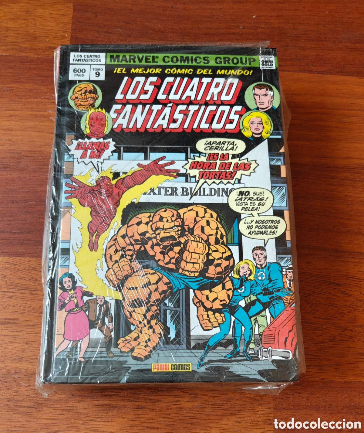 Comics: Precintado. Omnigold Marvel Gold Los 4 Fant&aacute;sticos. Cuando los titanes chocan. Tomo 9.