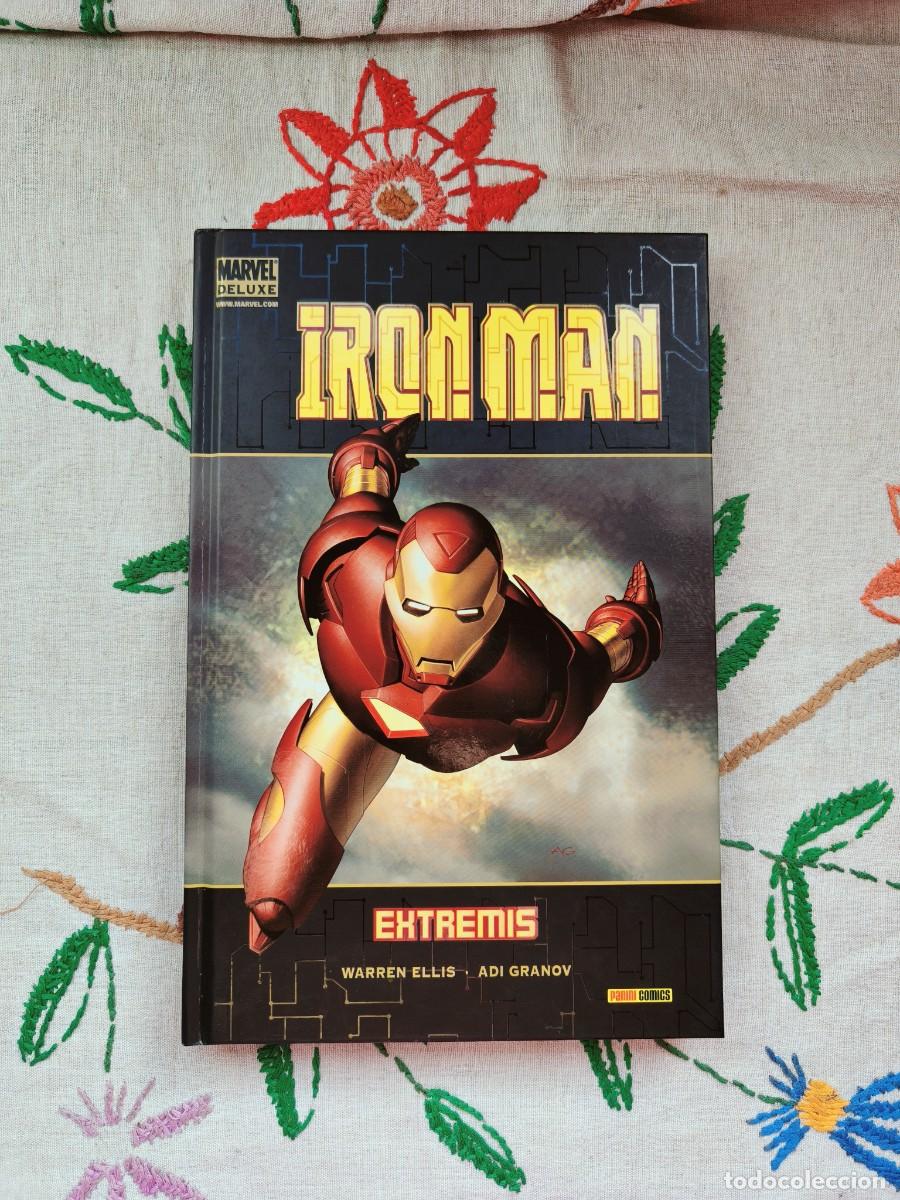 Comics: Iron Man Extremis. Marvel Deluxe. Ellis. Panini. Est&aacute; como nuevo.