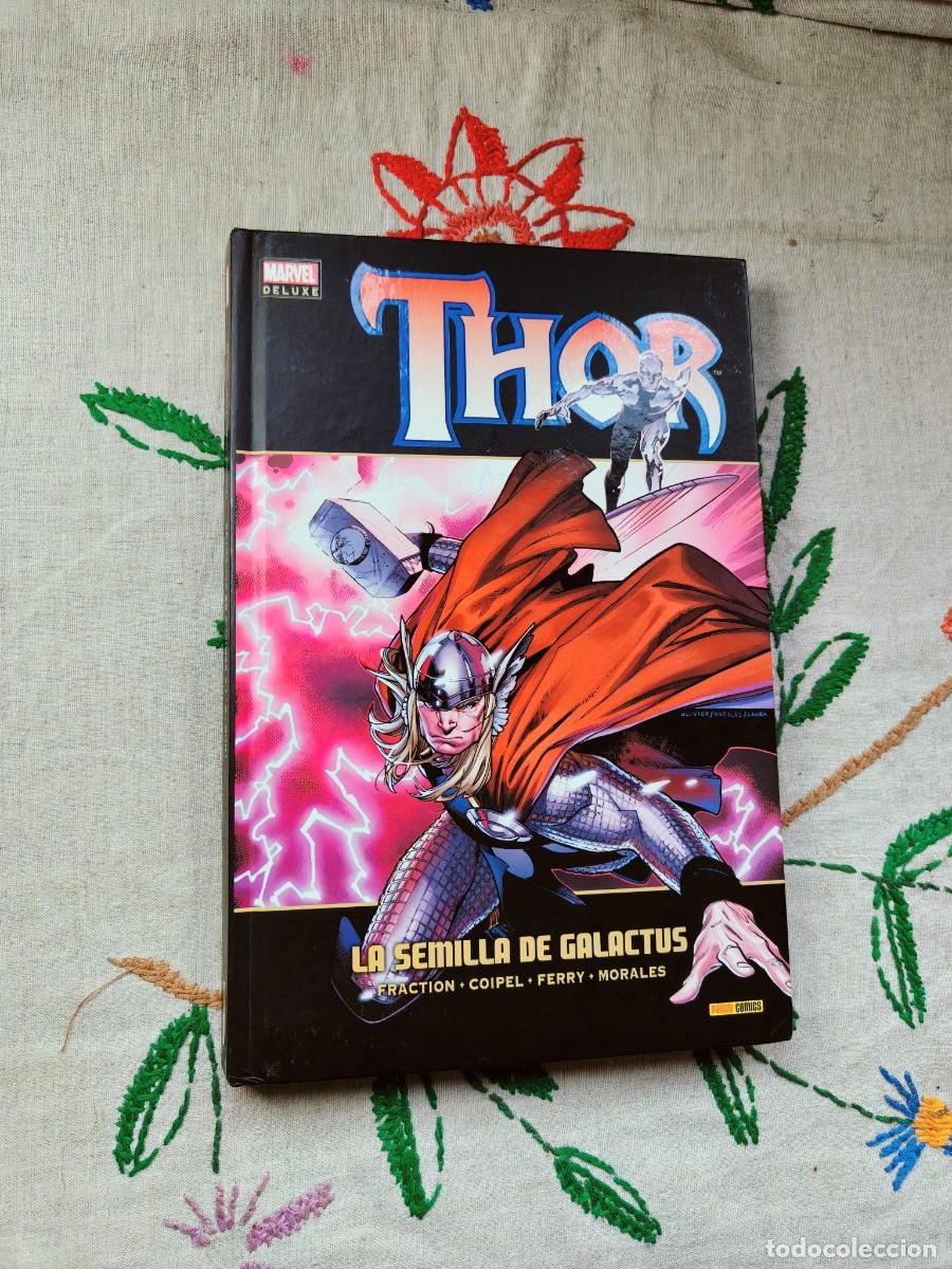 C&oacute;mics: Thor Semilla Galactus. Fraction. Marvel Deluxe. Panini. - Foto 1