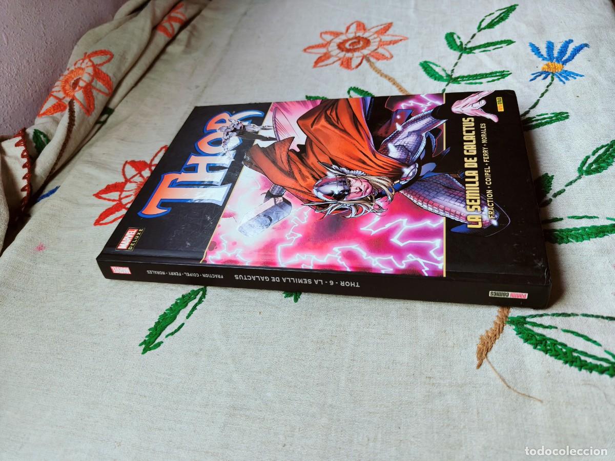 C&oacute;mics: Thor Semilla Galactus. Fraction. Marvel Deluxe. Panini. - Foto 2