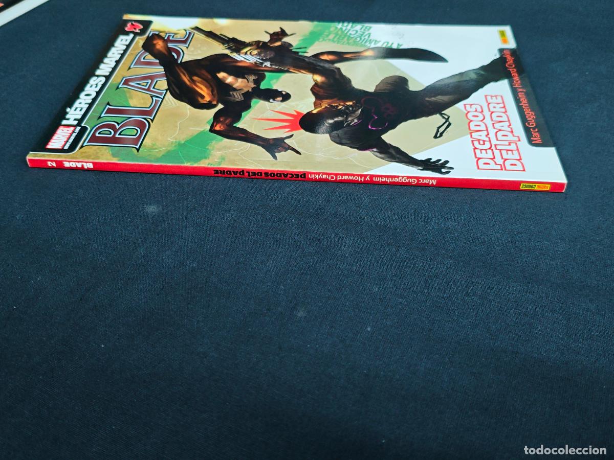 C&oacute;mics: HEROES MARVEL - BLADE - PECADOS DEL PADRE - PANINI - - Foto 3