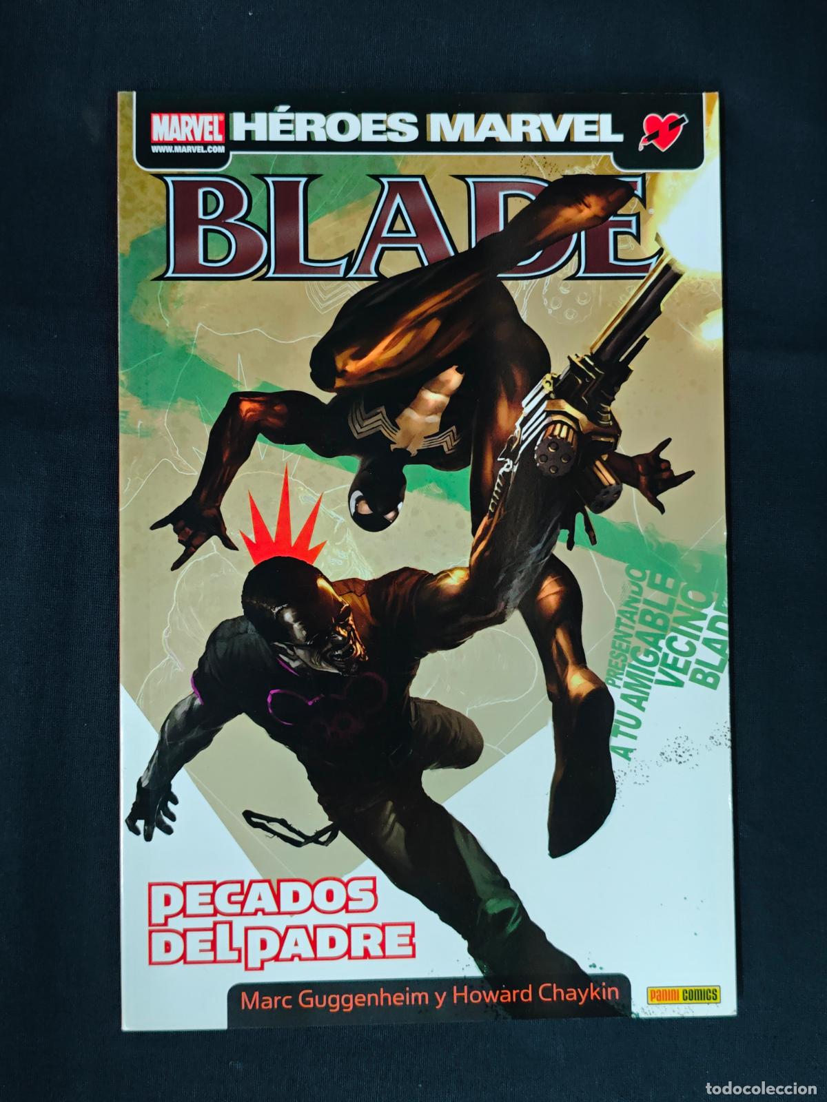 Comics : HEROES MARVEL - BLADE - PECADOS DEL PADRE - PANINI -