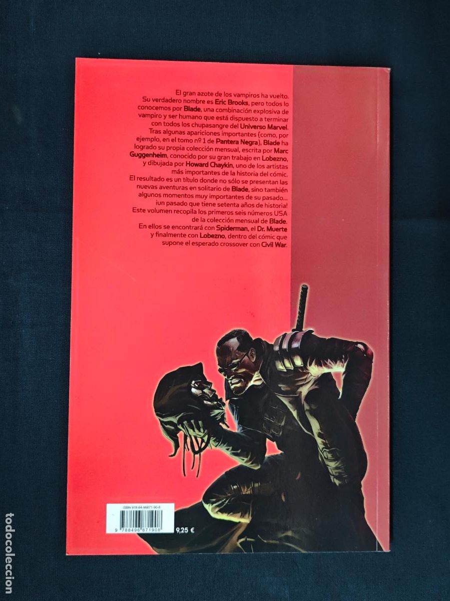 C&oacute;mics: BLADE - CIVIL WAR - PANINI - - Foto 2