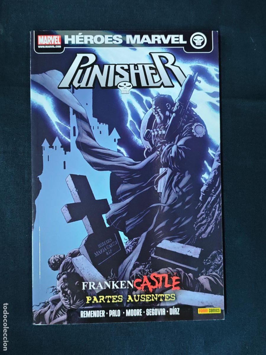 Comics: HEROES MARVEL - PUNISHER - FRANKENCASTLE - PARTES AUSENTES - PANINI -