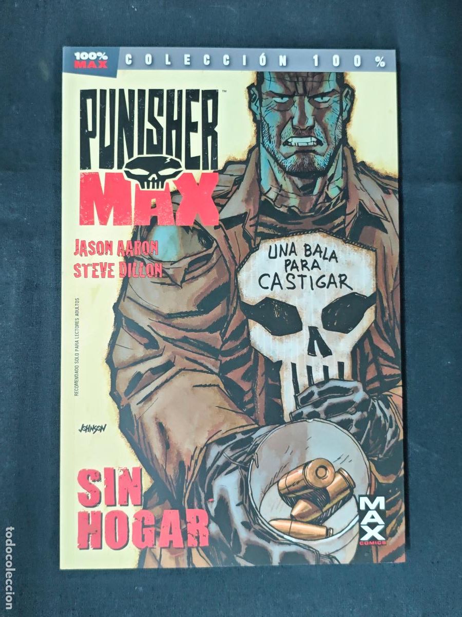 Comics: COLECCION 100% - PUNISHER MAX - SIN HOGAR - PANINI -
