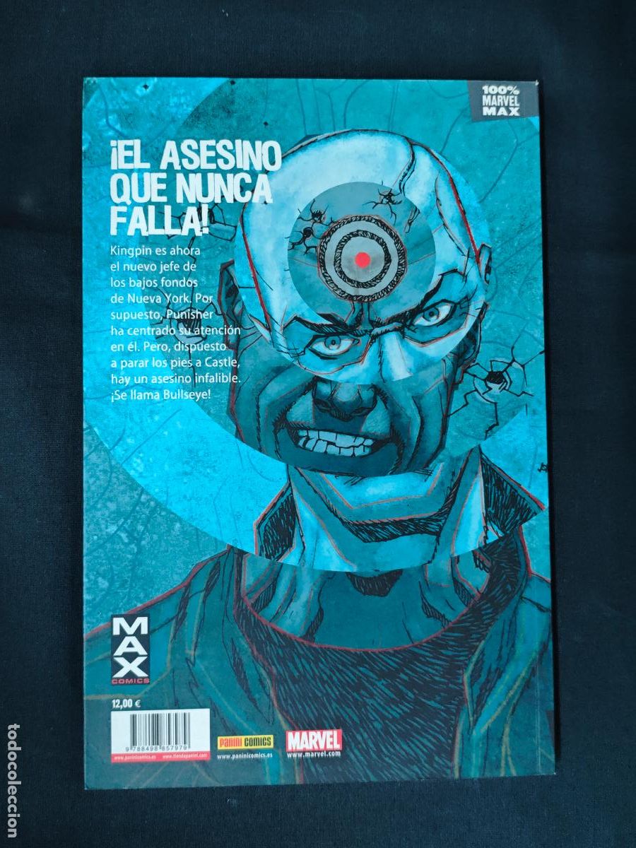 C&oacute;mics: COLECCION 100% - PUNISHER MAX - BULLSEYE - PANINI - - Foto 2