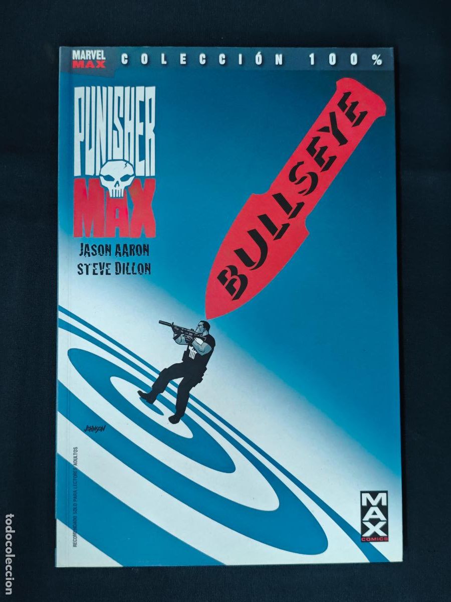 C&oacute;mics: COLECCION 100% - PUNISHER MAX - BULLSEYE - PANINI - - Foto 1