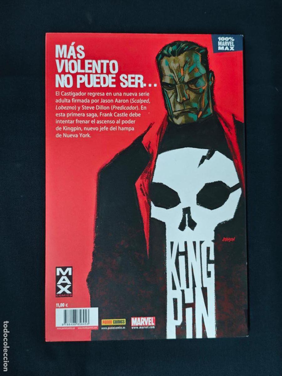 C&oacute;mics: COLECCION 100% - PUNISHER MAX - KINGPIN - PANINI - - Foto 2