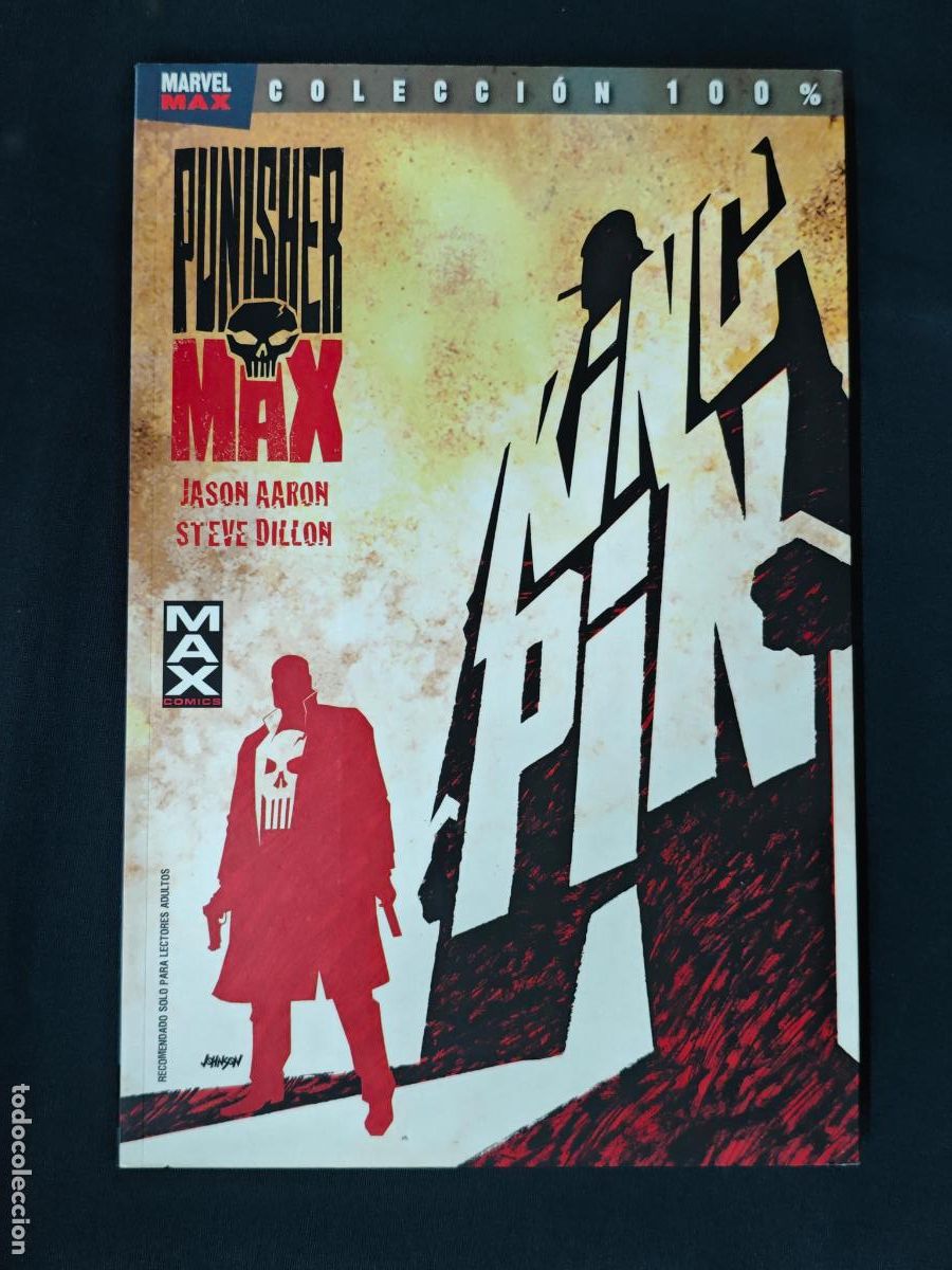 Comics: COLECCION 100% - PUNISHER MAX - KINGPIN - PANINI -
