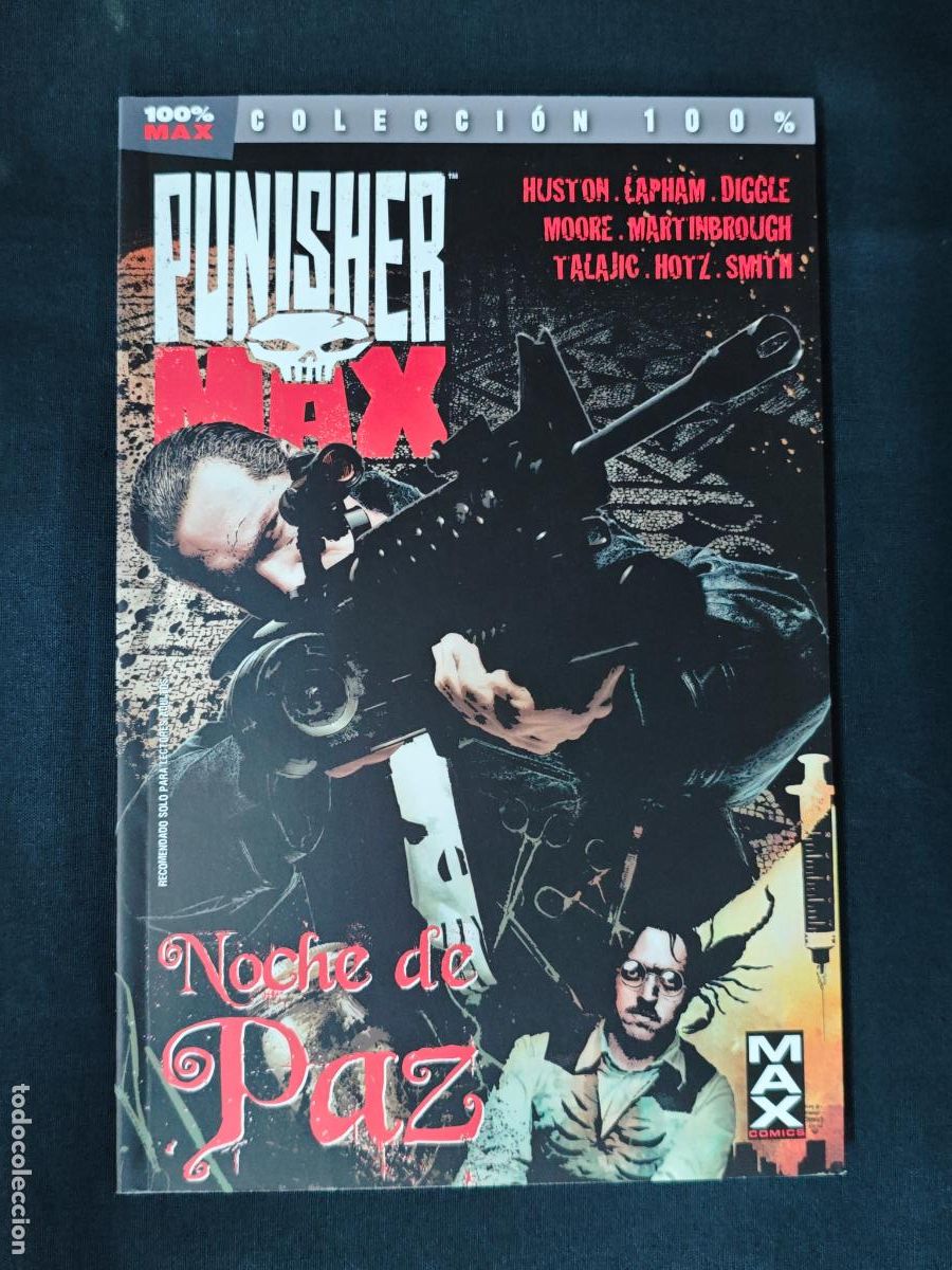 Comics: COLECCION 100% - PUNISHER MAX - NOCHE DE PAZ - PANINI -