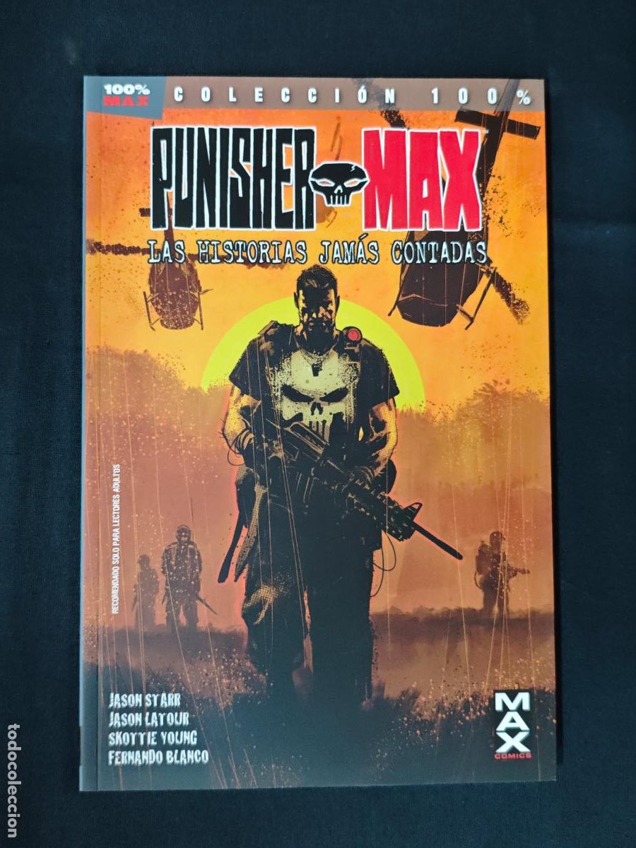 Comics: COLECCION 100% - PUNISHER MAX - LAS HISTORIAS JAMAS CONTADAS - PANINI -