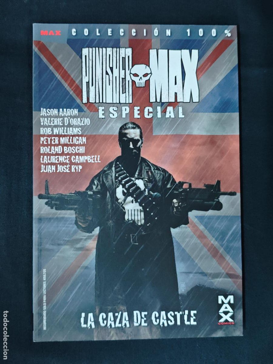 Comics: COLECCION 100% - PUNISHER MAX ESPECIAL - LA CAZA DE CASTLE - PANINI -