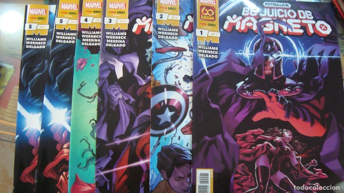 Comics: PATRULLA-X: EL JUICIO DE MAGNETO (OBRA COMPLETA 5 N&Uacute;MEROS) - PANINI