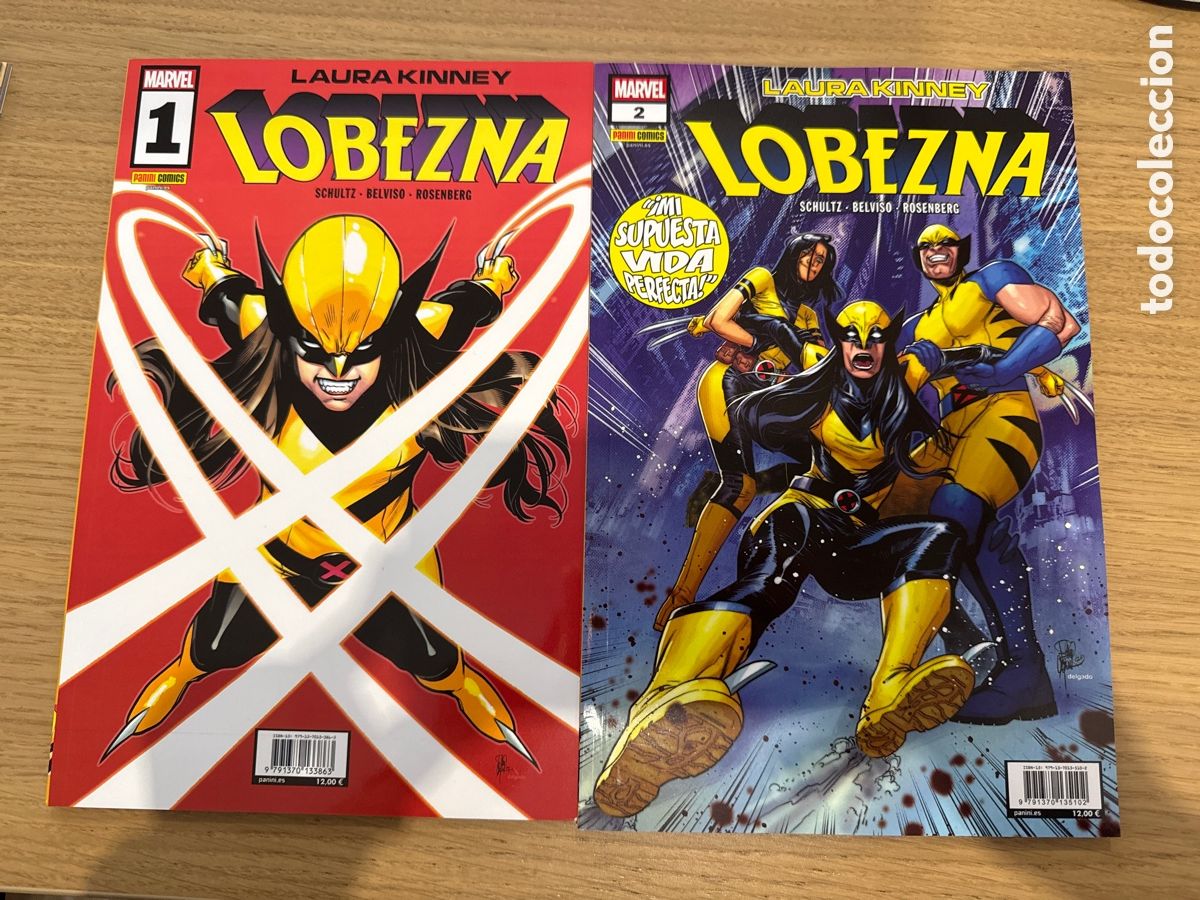 Fumetti: Patrulla-X: Laura Kinney. Lobezna. Colecci&oacute;n Completa (2 tomitos) Schultz, Belviso, Rosenberg Panini