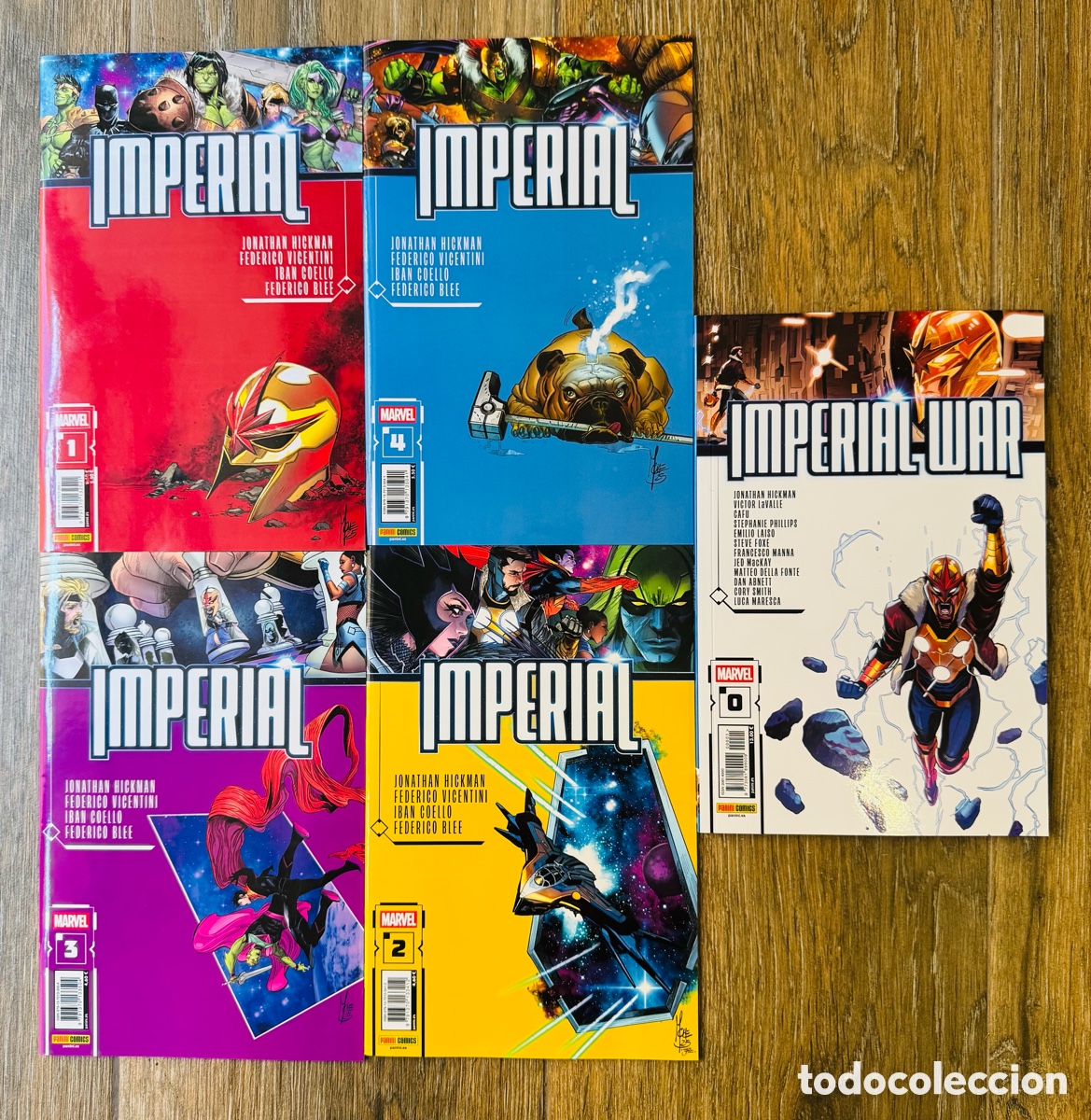 C&oacute;mics: Imperial 1 2 3 4 + Imperial War 0. Colecci&oacute;n Completa Grapa - Jonathan Hickman - Panini Marvel