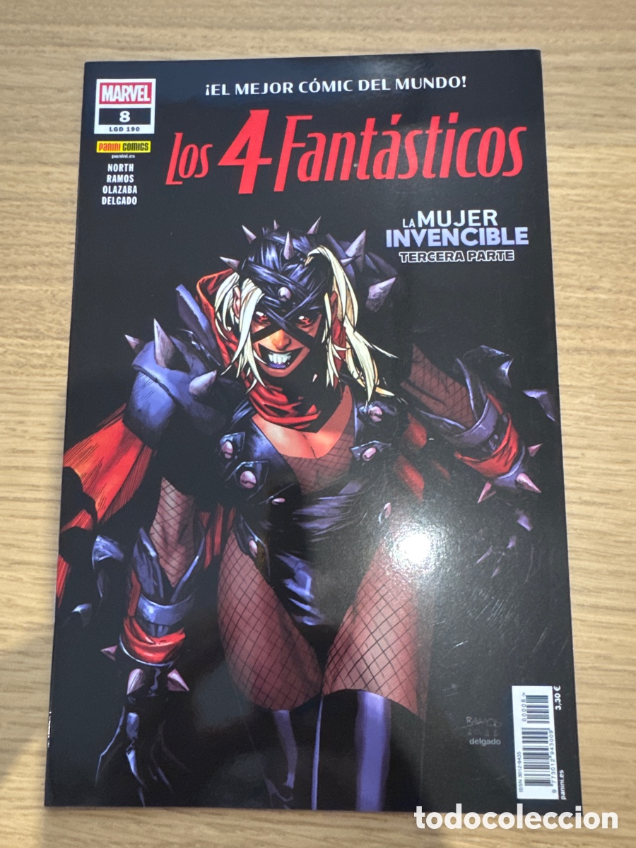 C&oacute;mics: Los Cuatro 4 Fant&aacute;sticos 8 / 190 (grapa) - Panini / Marvel