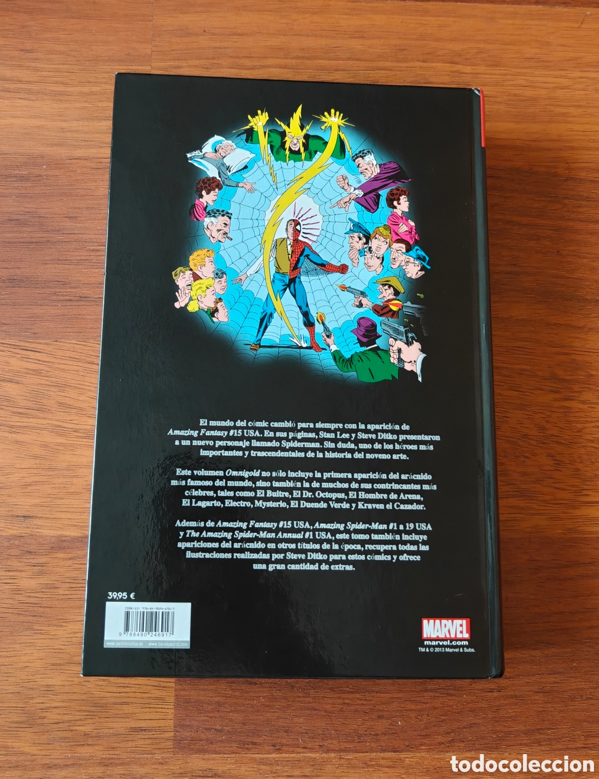 C&oacute;mics: Omnigold Marvel Gold El asombroso Spiderman. Poder y responsabilidad. Tomo 1. - Foto 2