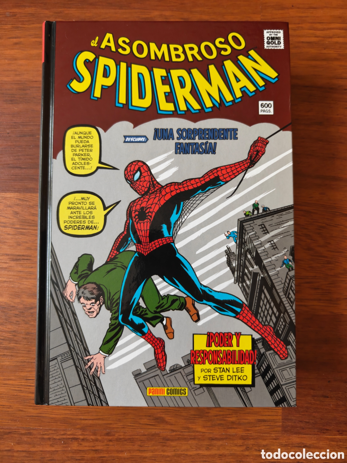 Comics: Omnigold Marvel Gold El asombroso Spiderman. Poder y responsabilidad. Tomo 1.