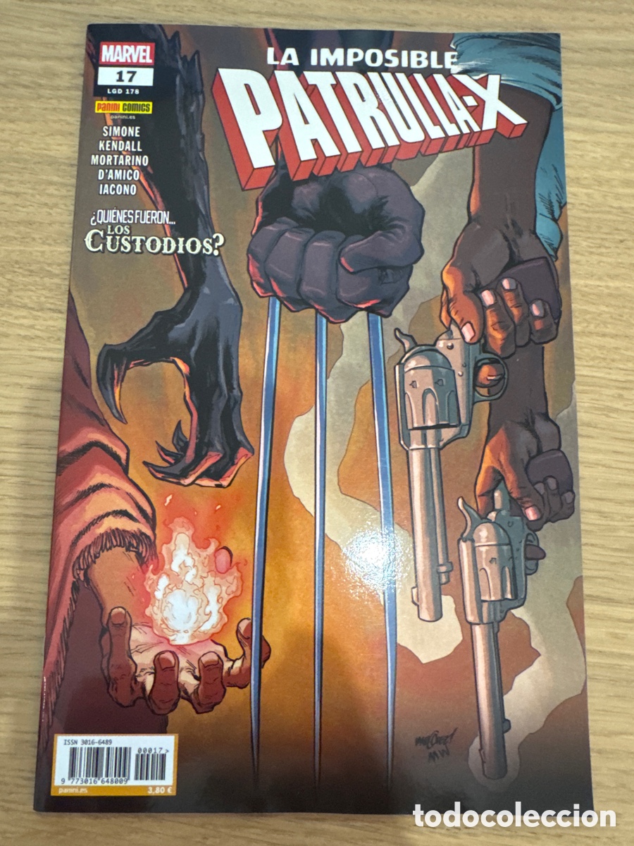 Comics: La Imposible Patrulla-X 17 / 178 &iquest;Qui&eacute;nes fueron... Los Custodios? (Grapa) Panini / Marvel