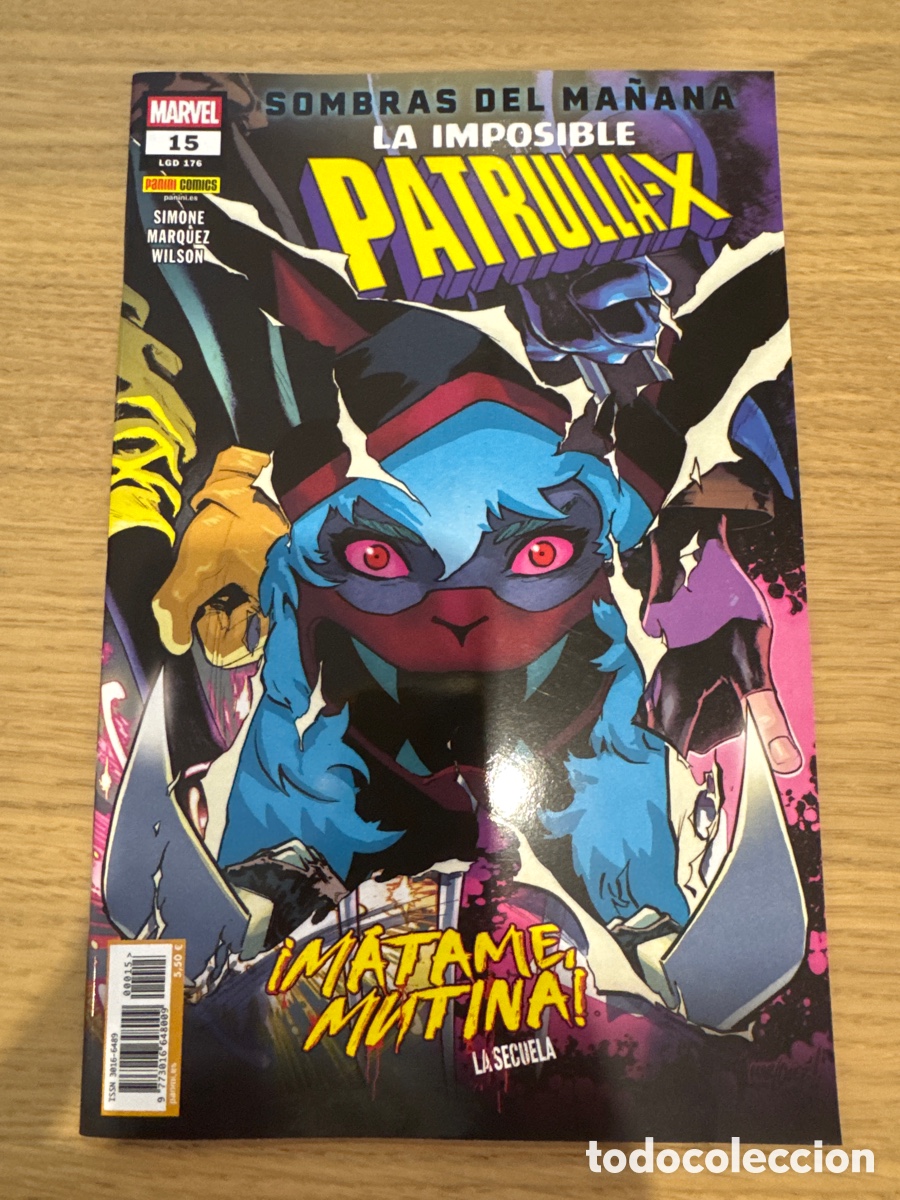 Comics: La Imposible Patrulla-X 15 / 176 Sombras del Ma&ntilde;ana (Grapa) Panini / Marvel